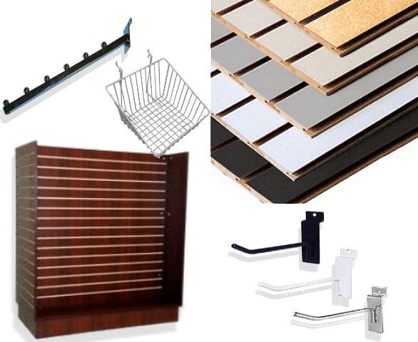 Slatwall Panels & Accessories