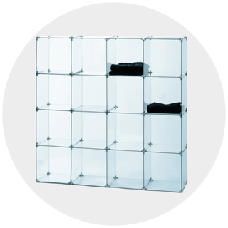 Glass Shelf Units