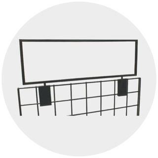 Grid Sign Holders
