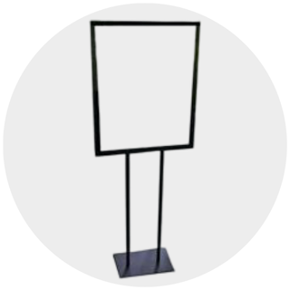 Bulletin Sign Holders