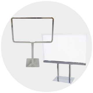 Counter Top Sign Holders