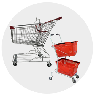 Shopping Carts & Baskets