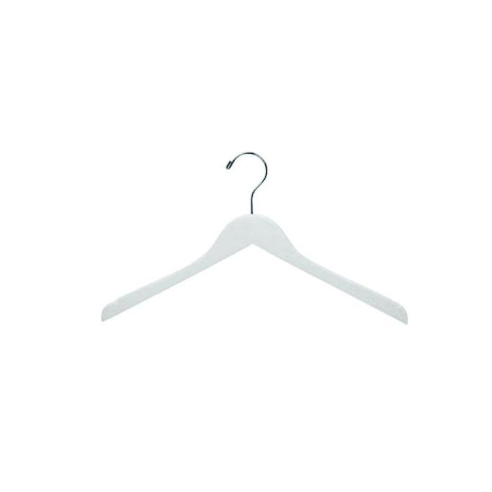 White Wood Shirt Hanger