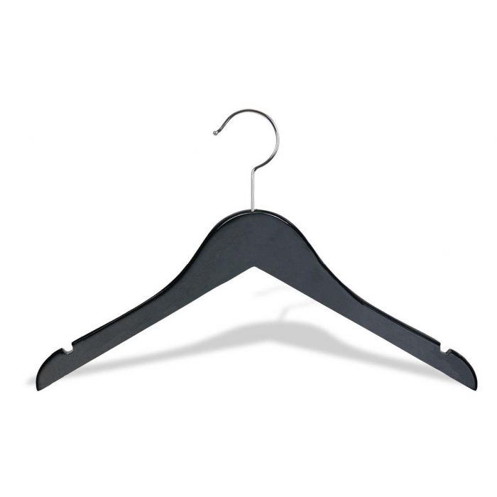 Childs Black Wood Shirt Hanger