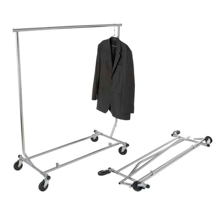 collapsible clothing rack