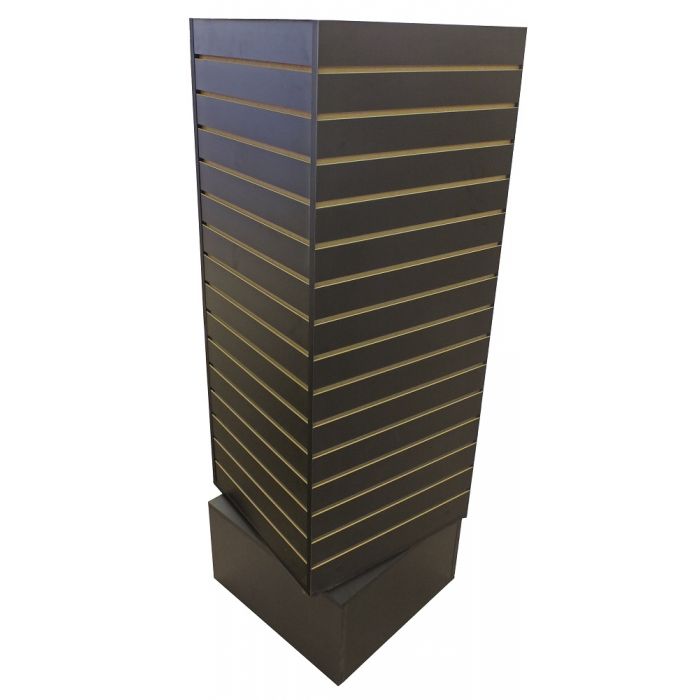 slat wall rotating display