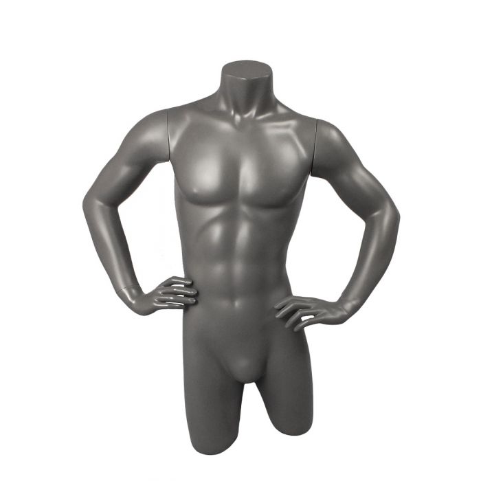 Torso Fiberglass Mannequin- Male