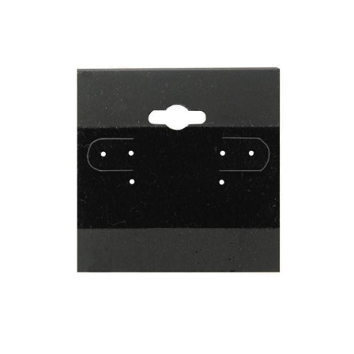 black earring cards