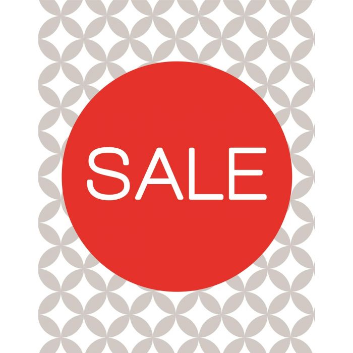 red dot sale poster