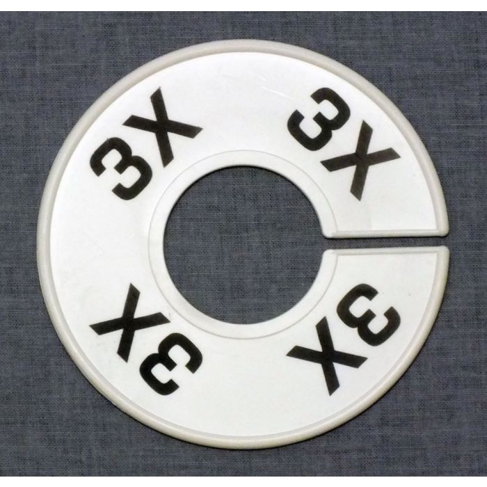 WHITE SIZE DIVIDER-3X WHITE SIZE DIVIDER-3X