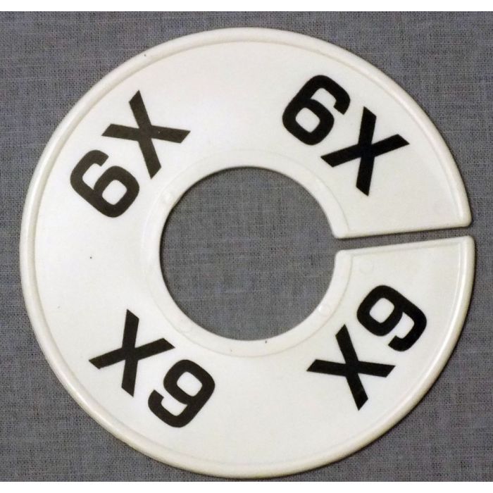 WHITE SIZE DIVIDER-6x WHITE SIZE DIVIDER-6x
