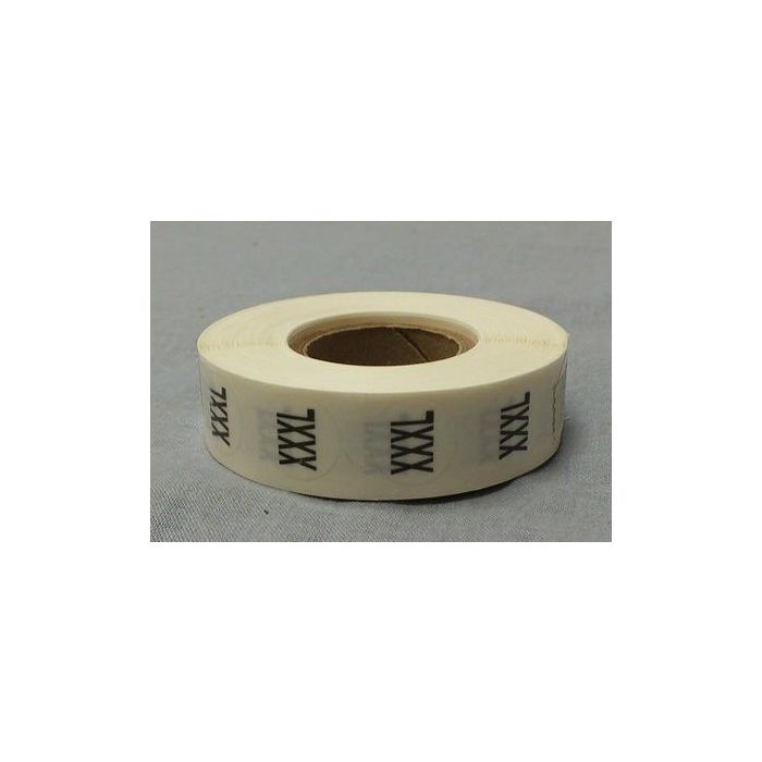 CIRCULAR STICKY LABEL- XXXL