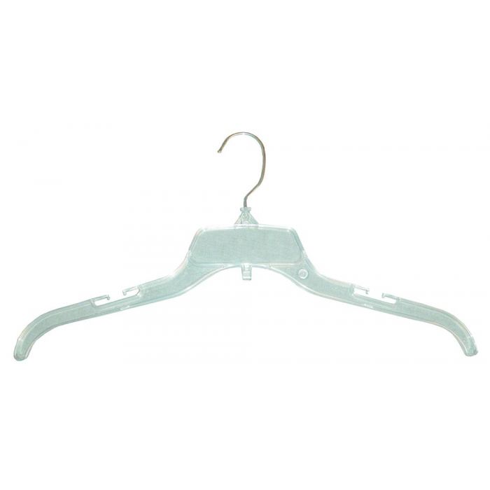 17" SHATTER RESISTANT DRESS HANGER