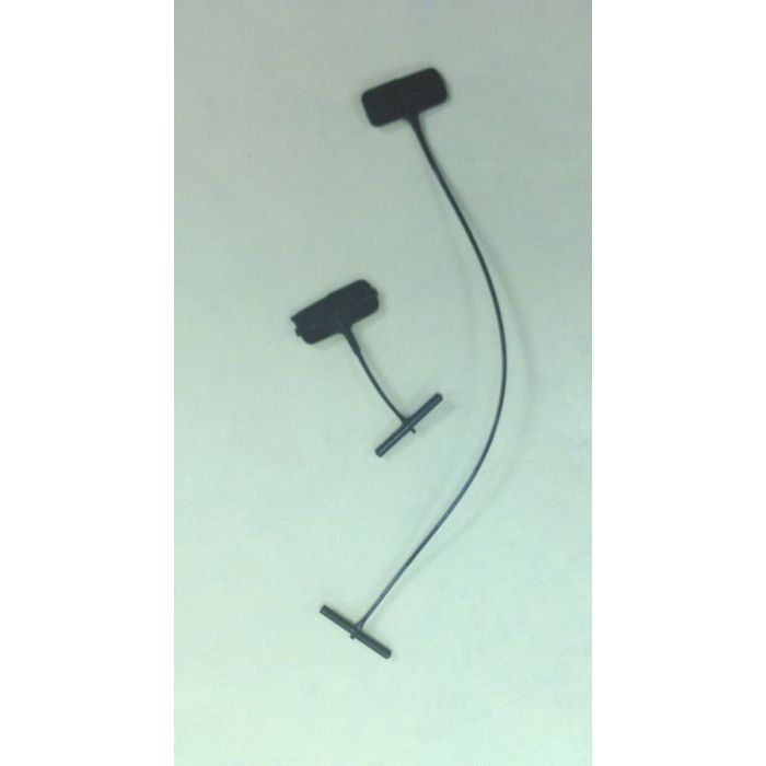 3" BLACK STANDARD FASTENER- AVERY