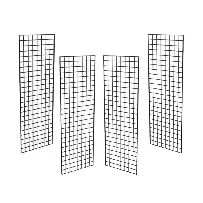 Black Grid Panels