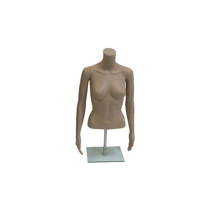 Half Torso Female- Flesh 