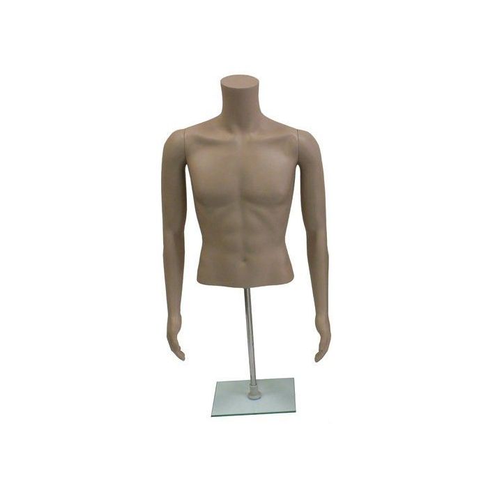 Half Torso Male- Flesh Half Torso Male- Flesh