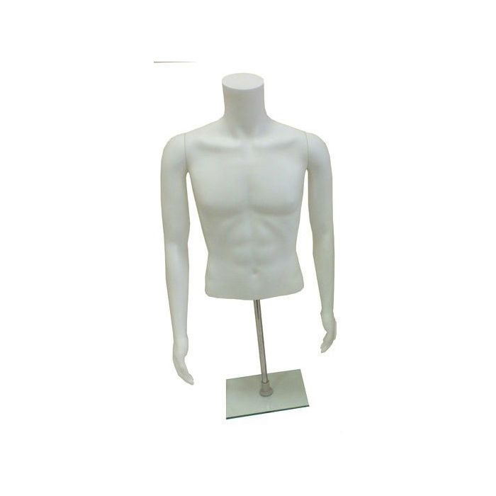 Half Torso Male- White