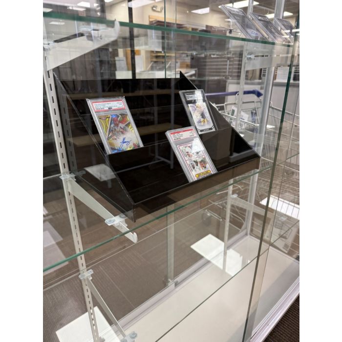trading card glass display case Amazon.com: Memorywuu Trade Show Display Case Portable Aluminum Sports Card Table Top Display Case Frame Clear Acrylic Showcase Cabinet Box with Lock for Trading Cards Jewelry Collectibles(Black,36"x24") : Sports & Outdoors