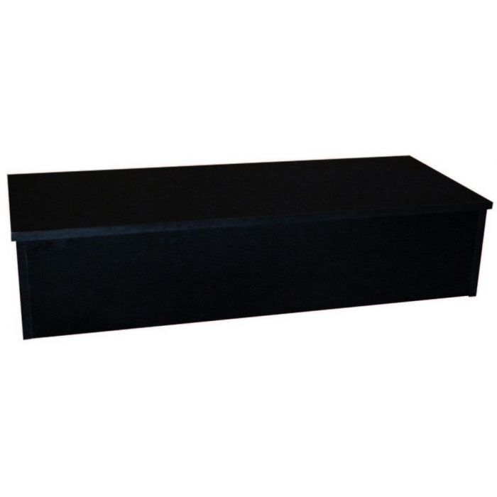 Black Rectangular Pedestal Base