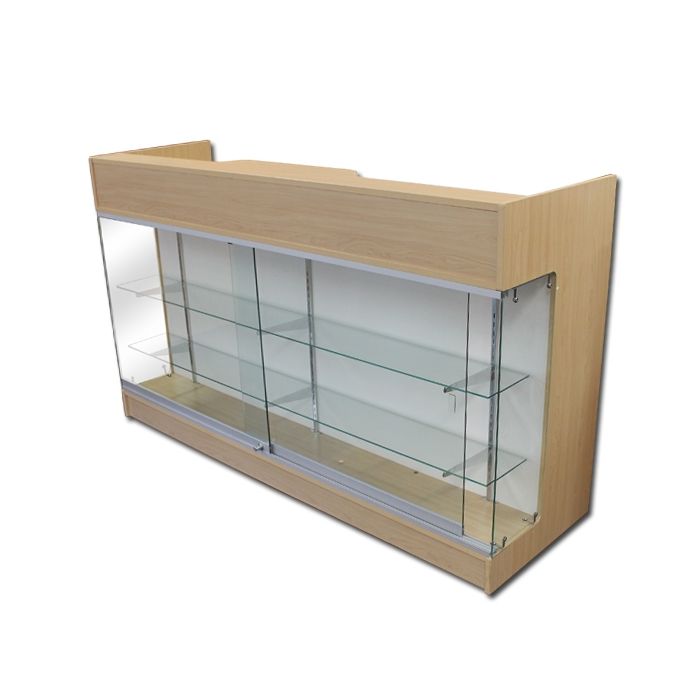 Use this counter showcase for all your merchandising needs