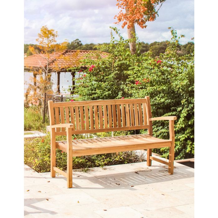 Outdoor Teak Bench