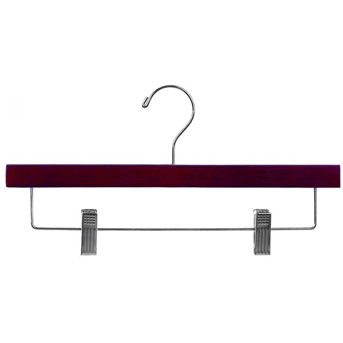 Mahogany Wood Pant Hangers