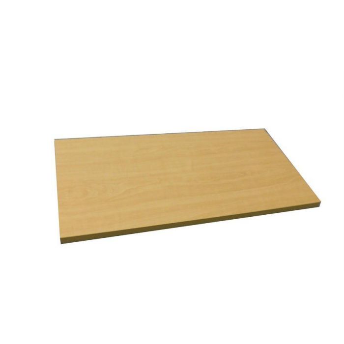 48'' MAPLE MELAMINE WOOD SHELVES