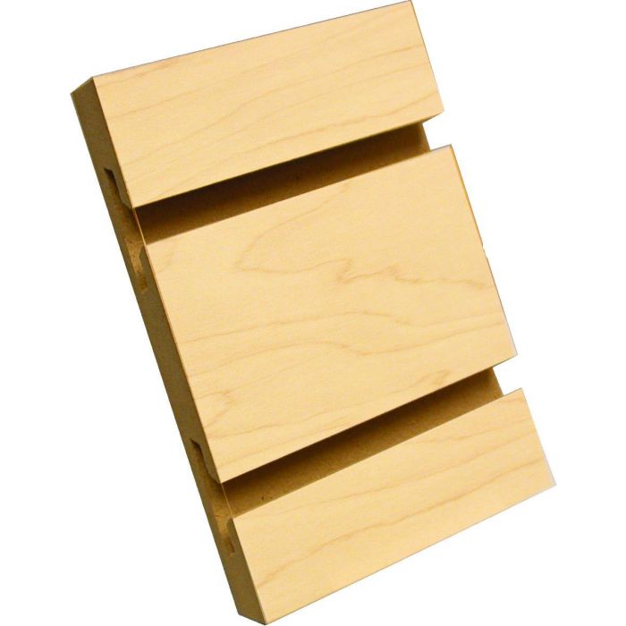 Maple SLATWALL- 3"OC Maple SLATWALL- 3"OC