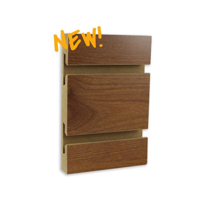 Natural Mahogany Slatwall Natural Mahogany Slatwall