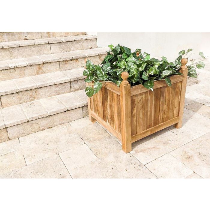 Teak Planter Box Teak Planter Box
