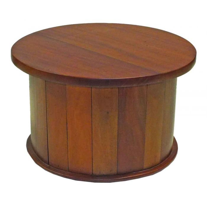 20" ROUND TABLE RISER -Natural Mahogany 20" ROUND TABLE RISER -Natural Mahogany