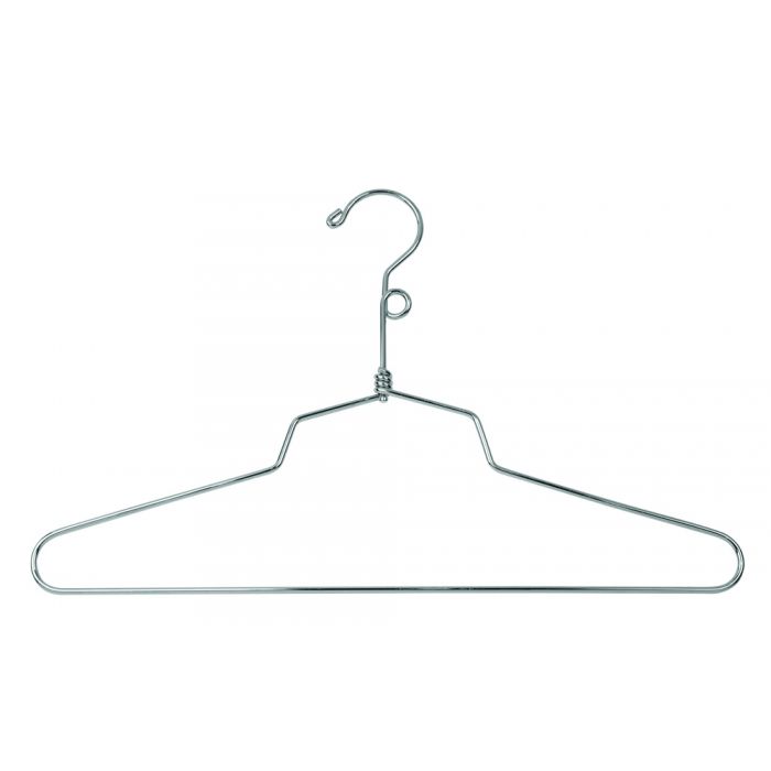18" Metal Chrome Shirt Hanger 18" Metal Chrome Shirt Hanger