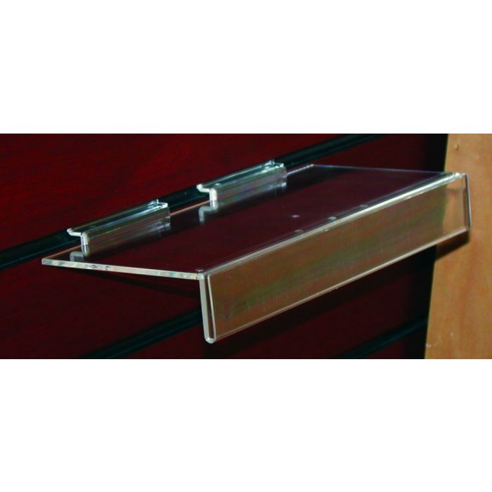 SLATWALL SHELF- SIGNHOLDR LIP SLATWALL SHELF- SIGNHOLDR LIP