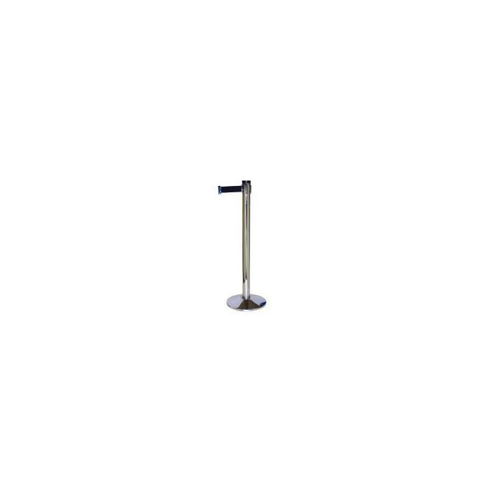 RETRACTABLE CROWD CONTROL- CHROME RETRACTABLE CROWD CONTROL- CHROME