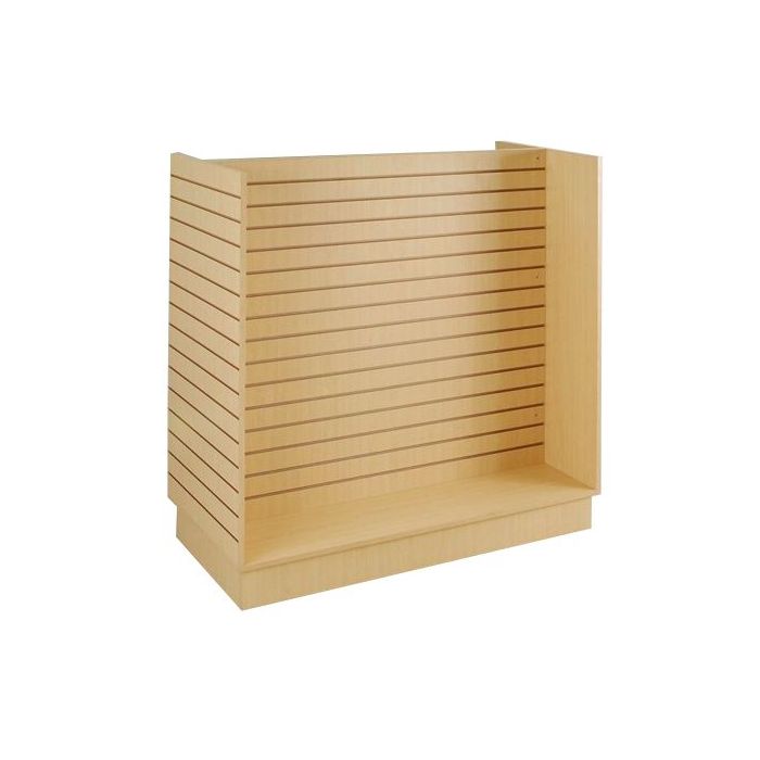 Slatwall H Merchandiser- Maple 