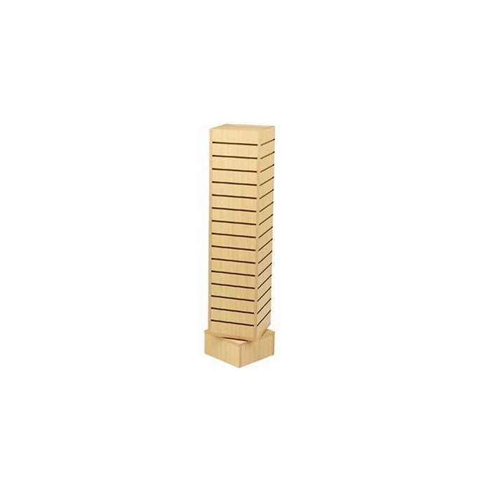 SLATWALL ROTATING TOWER-MAPLE