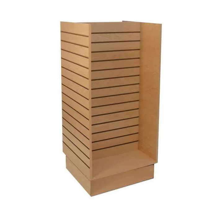 SMALL SLATWALL H MERCHANDISER-MAPLE SMALL SLATWALL H MERCHANDISER-MAPLE