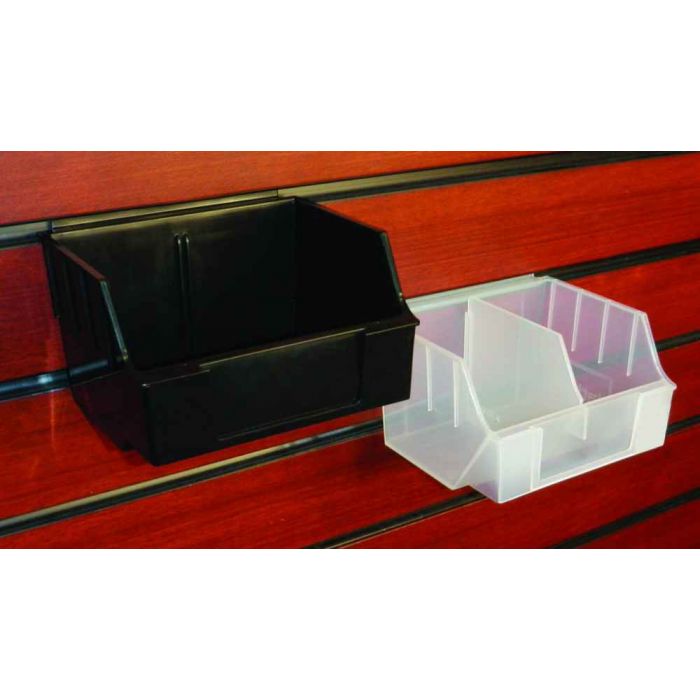 SLATWALL STANDARD STORAGE BOX- CLEAR