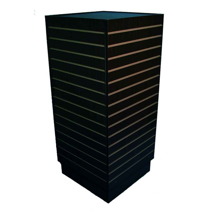 Slatwall Tower- Black Slatwall Tower- Black