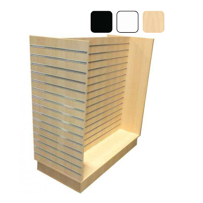 Slatwall With Metal Inserts