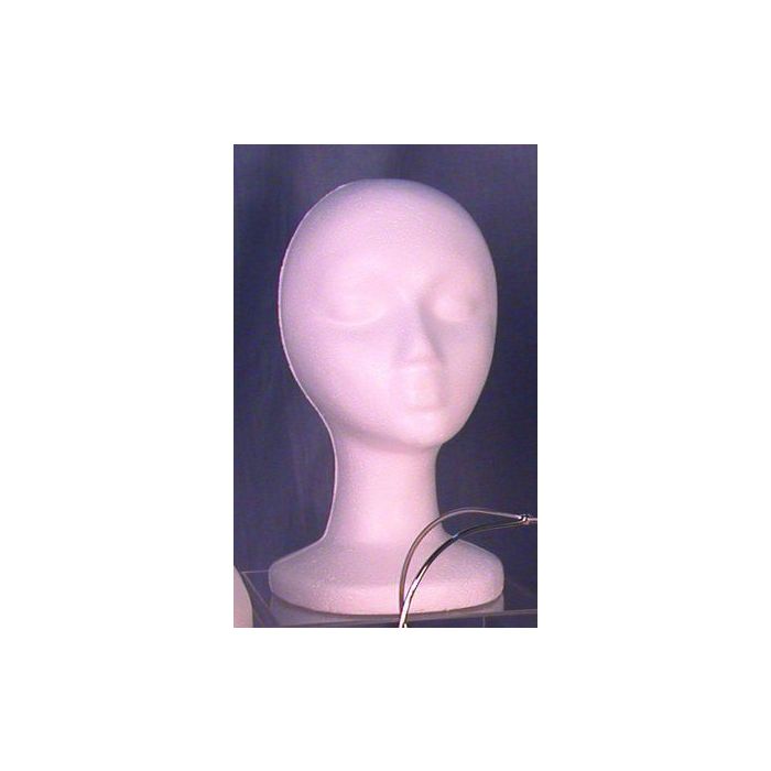 Styrofoam Female Head Styrofoam Female Head