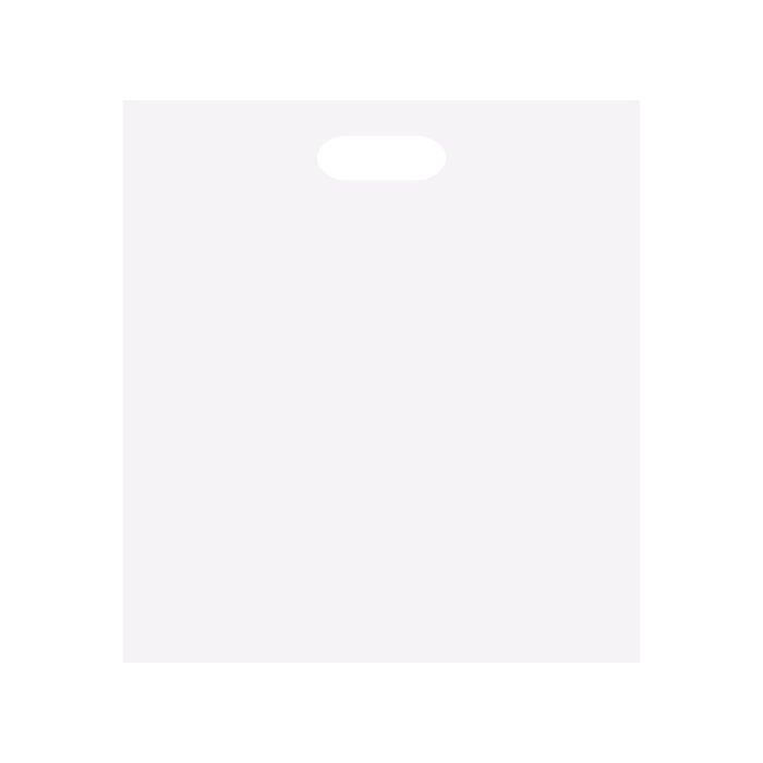 20x20 die cut bags