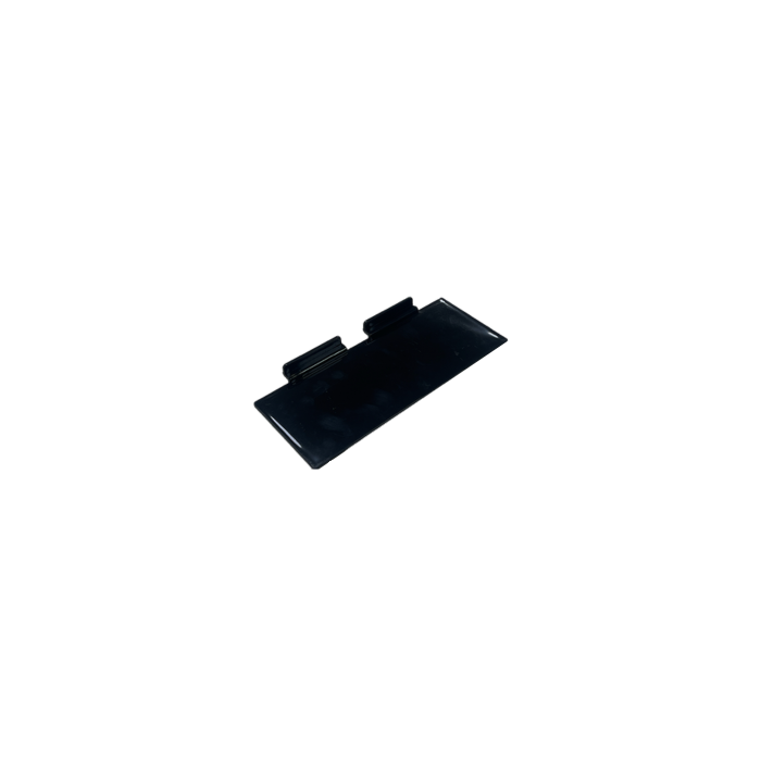 4x10 black acrylic shelf for slatwall