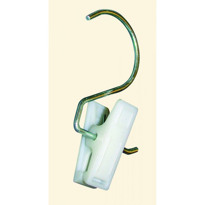 White Clip with Hook