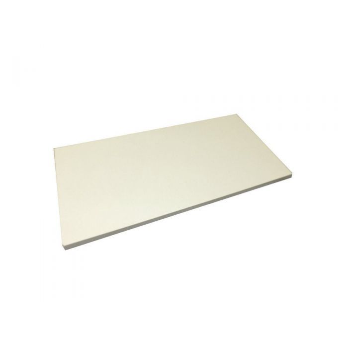 10"x48" white shelves