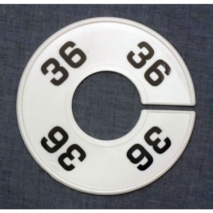 WHITE SIZE DIVIDER-36 WHITE SIZE DIVIDER-36