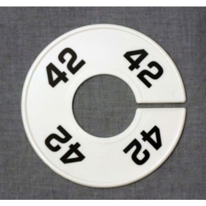 WHITE SIZE DIVIDER-42 WHITE SIZE DIVIDER-42