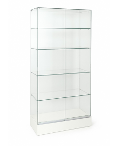 Glass Tower- Black Base 