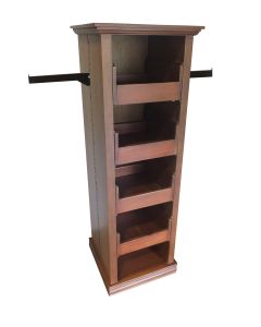 Small Merchandiser-Natural Mahogany